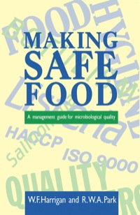 Omslagafbeelding: Making Safe Food: A Management Guide for Microbiological Quality 9780123260451