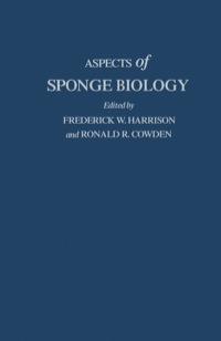 Omslagafbeelding: Aspects of sponge biology 9780123279507