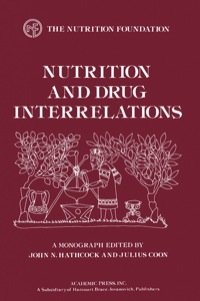 表紙画像: Nutrition and Drug Interrelations 1st edition 9780123325501