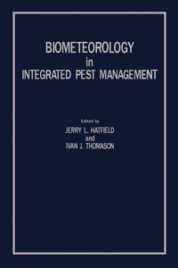 Immagine di copertina: Biometeorology in Integrated Pest Management 1st edition 9780123328502