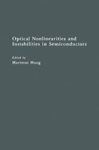 Imagen de portada: Optical Nonlinearities and Instabilities in Semiconductors 9780123329158