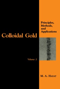 صورة الغلاف: Colloidal Gold: Principles, Methods, and Applications 9780123339287
