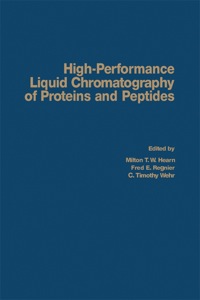 Cover image: High-Performance Liquid Chromatography of Proteins and Peptides: Proceedings of The first International Symposium 1st edition 9780123357809