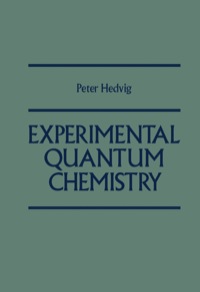 Cover image: Experimental Quantum chemistry 9780123364500