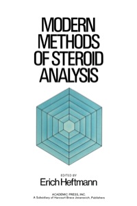 表紙画像: Modern Methods of Steroid Analysis 1st edition 9780123366405