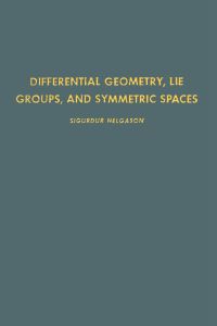 Imagen de portada: Differential Geometry, Lie Groups, and Symmetric Spaces 9780123384607