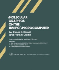 Omslagafbeelding: Molecular Graphics on The IBM ® PC Microcomputer 1st edition 9780123408204