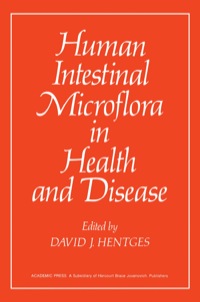 表紙画像: HUMAN INTESTNL MICROFLORAIN HLTH&DISEASE 1st edition 9780123412805