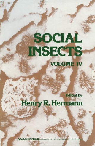 Cover image: Social Insects V4 1st edition 9780123422040