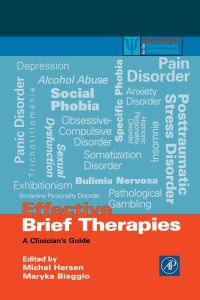 Cover image: Effective Brief Therapies: A Clinician's Guide 9780123435309