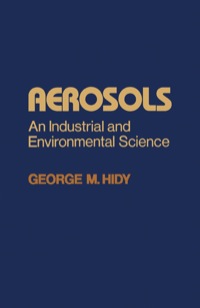 Titelbild: Aerosols: An Industrial and environmental science 9780123472601
