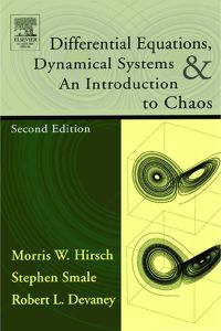 Cover image: Differential Equations, Dynamical Systems, and an Introduction to Chaos 2nd edition 9780123497031