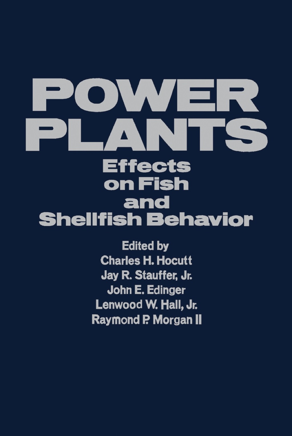 Power Plants Effects on Fish and Shellfish Behavior eBook