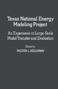 Cover image: Texas National Energy Modeling Project: An Experience in Large-Scale Model Transfer and Evaluation 9780123529503