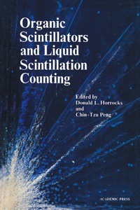 Omslagafbeelding: Organic Scintillators and Scintillation Counting 1st edition 9780123562500