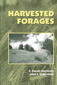 صورة الغلاف: Harvested Forages 9780123562555