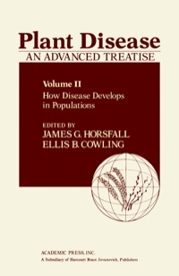 Cover image: Plant Disease: An Advanced Treatise: How Disease Develops in Populations 1st edition 9780123564023