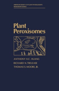 Imagen de portada: Plant Peroxisomes 1st edition 9780123582607