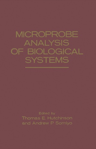 Cover image: Microprobe Analysis of Biological Systems 1st edition 9780123628800