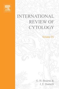 Cover image: INTERNATIONAL REVIEW OF CYTOLOGY V9 9780123643094