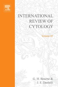 Titelbild: INTERNATIONAL REVIEW OF CYTOLOGY V45 9780123643452