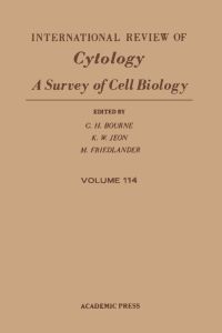 Imagen de portada: INTERNATIONAL REVIEW OF CYTOLOGY V114 9780123645142