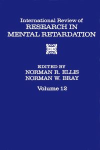 Cover image: INT'L REV OF RESRC IN MENTL RETARDTN V12 9780123662125