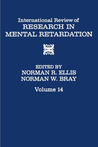 Cover image: INT'L REV OF RESRC IN MENTL RETARDTN V14 9780123662149