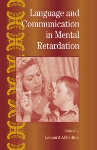Omslagafbeelding: International Review of Research in Mental Retardation: Language and Communication in Mental Retardation 9780123662279