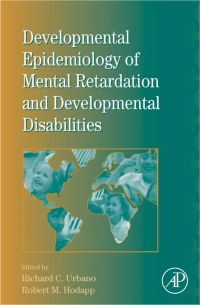 Titelbild: International Review of Research in Mental Retardation: Developmental Epidemiology of Mental Retardation and Developmental Disabilities 9780123662330