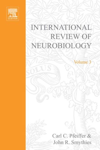 Cover image: INTERNATIONAL REVIEW NEUROBIOLOGY V 3 9780123668035