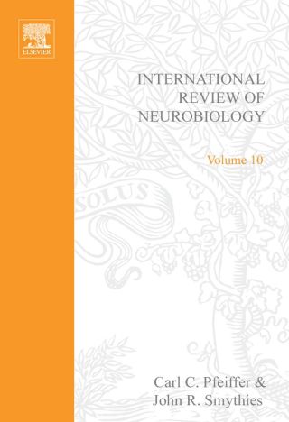 Cover image: INTERNATIONAL REVIEW NEUROBIOLOGY V 10 9780123668103
