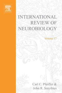 Titelbild: INTERNATIONAL REVIEW NEUROBIOLOGY V 17 9780123668172