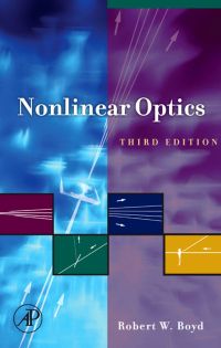 Cover image: Nonlinear Optics 3rd edition 9780123694706