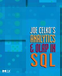 Imagen de portada: Joe Celko's Analytics and OLAP in SQL 9780123695123