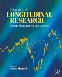 Imagen de portada: Handbook of Longitudinal Research: Design, Measurement, and Analysis 9780123704818