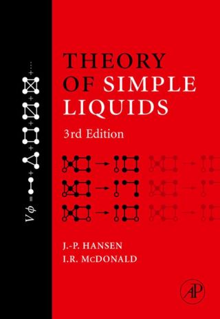 Cover image: Theory of Simple Liquids 3rd edition 9780123705358