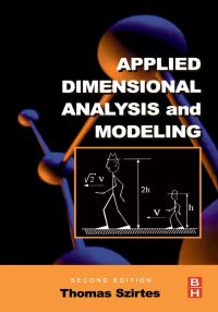 Cover image: Applied Dimensional Analysis and Modeling 2nd edition 9780123706201