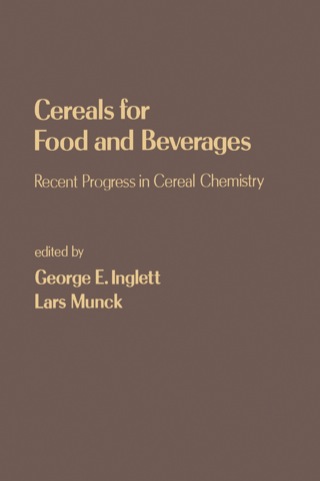 Imagen de portada: Cereals for Food and Beverages: Recent Progress in Cereal Chemistry and Technology 9780123709608