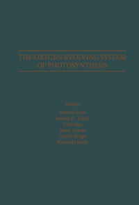 Titelbild: The Oxygen Evolving System of Photosynthesis 9780123723604