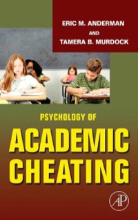 Imagen de portada: Psychology of Academic Cheating 9780123725417