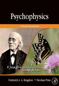 Imagen de portada: Psychophysics: A Practical Introduction 9780123736567