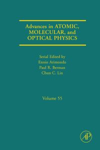 表紙画像: Advances in Atomic, Molecular, and Optical Physics 9780123737106
