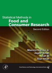 Immagine di copertina: Statistical Methods in Food and Consumer Research 2nd edition 9780123737168