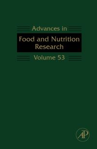 Imagen de portada: Advances in Food and Nutrition Research 9780123737298