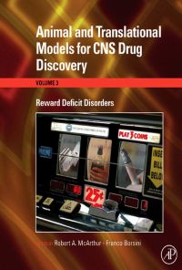 صورة الغلاف: Animal and Translational Models for CNS Drug Discovery: Reward Deficit Disorders: Reward Deficit Disorders 9780123738608