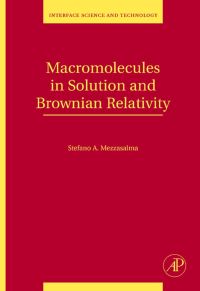 Titelbild: Macromolecules in Solution and Brownian Relativity 9780123739063