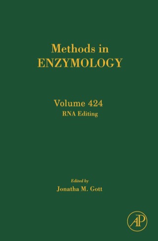 Imagen de portada: RNA Editing 9780123739223