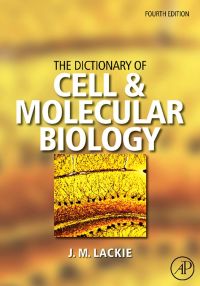 Omslagafbeelding: The Dictionary of Cell & Molecular Biology 4th edition 9780123739865