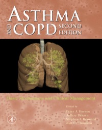 表紙画像: Asthma and COPD: Basic Mechanisms and Clinical Management 2nd edition 9780123740014